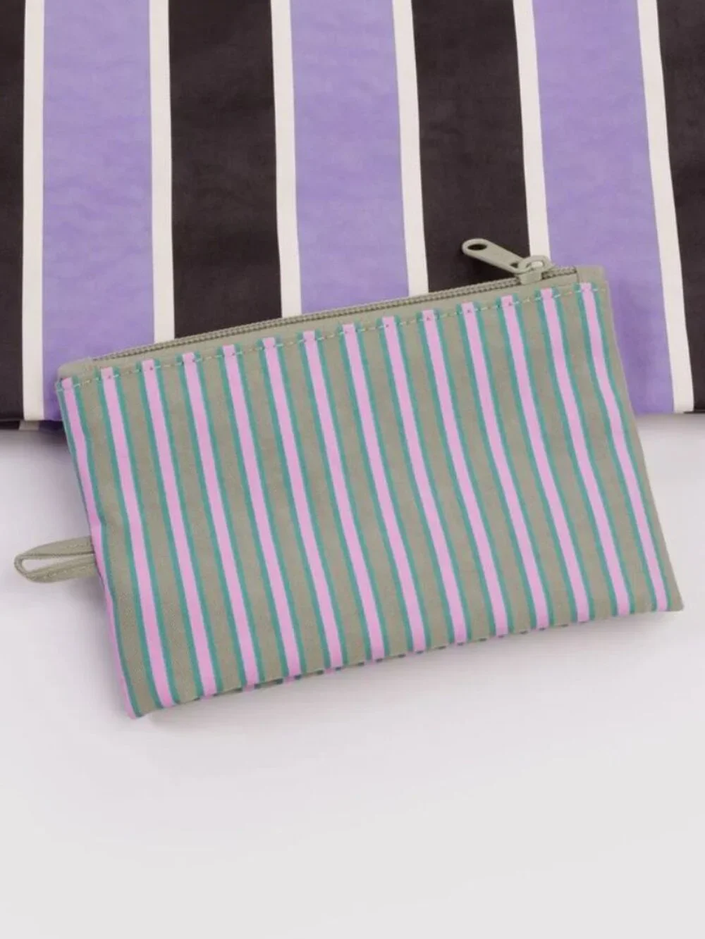 NWOT Baggu Go Pouch Small - Candy Shop Stripes